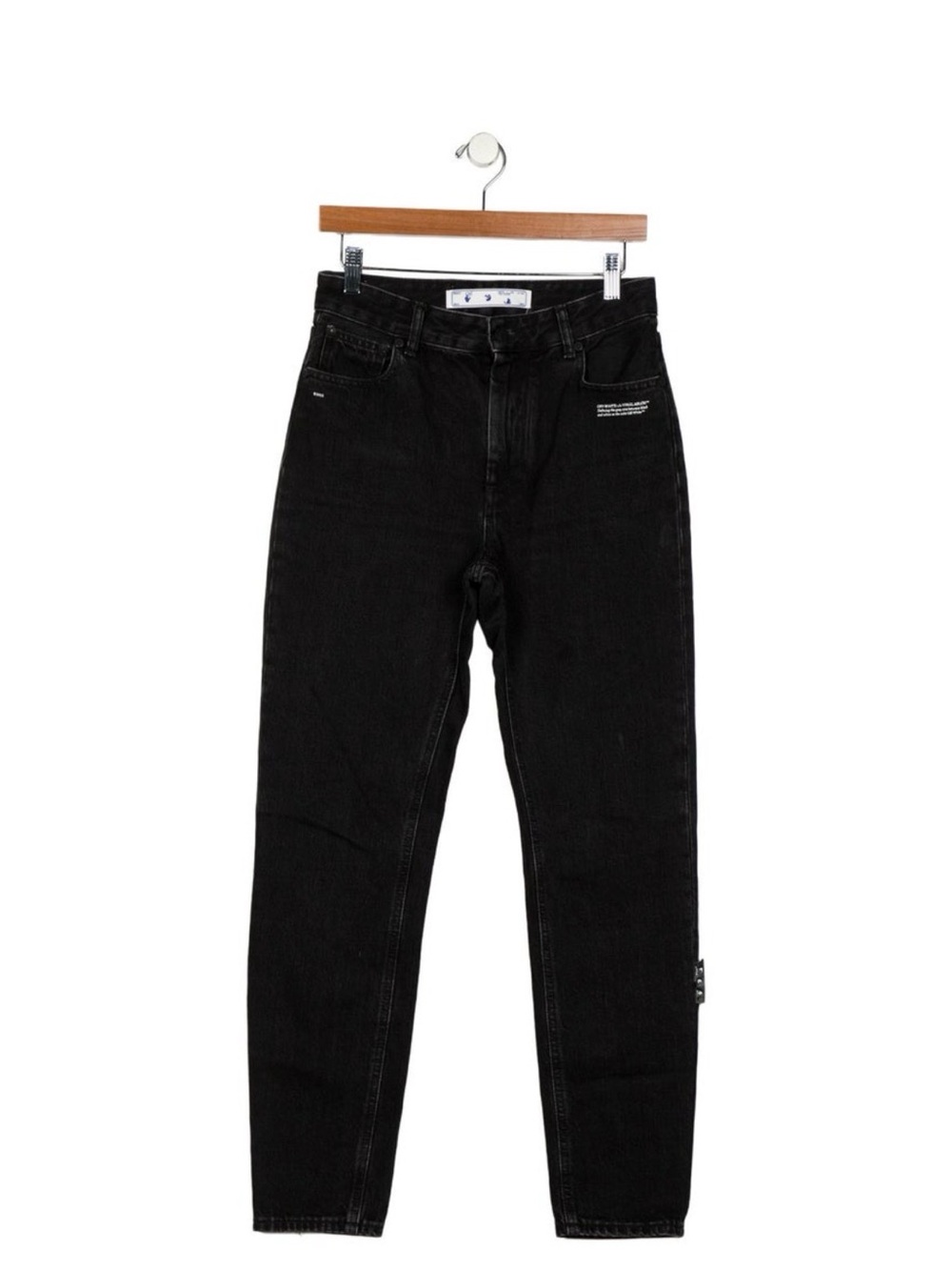 Off-White Straight Leg Jeans